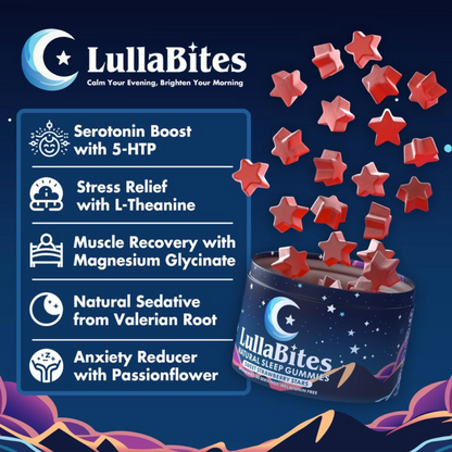 LullaBites - natural sleep gummies