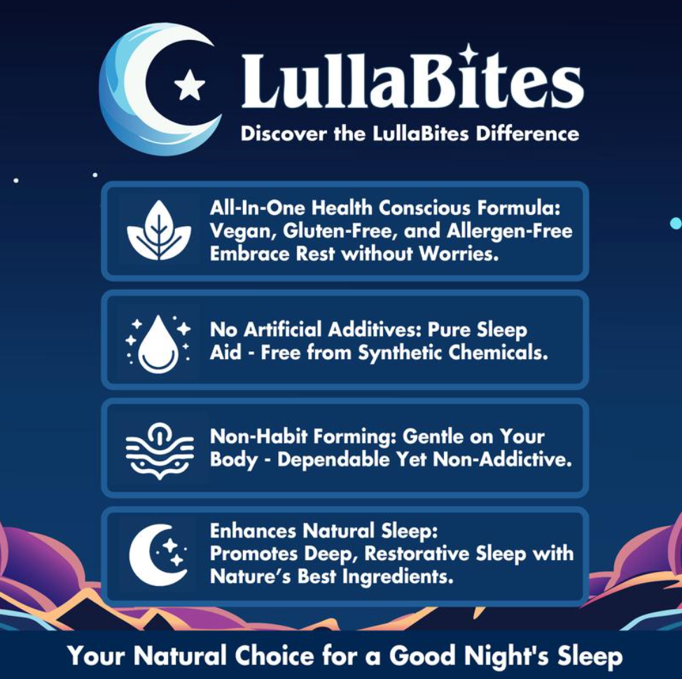 LullaBites - natural sleep gummies