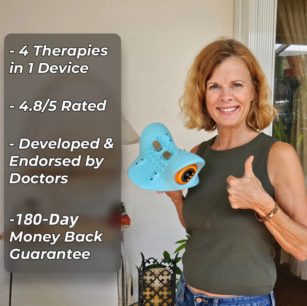 TheraNeck™ – Your at-home neck therapist.