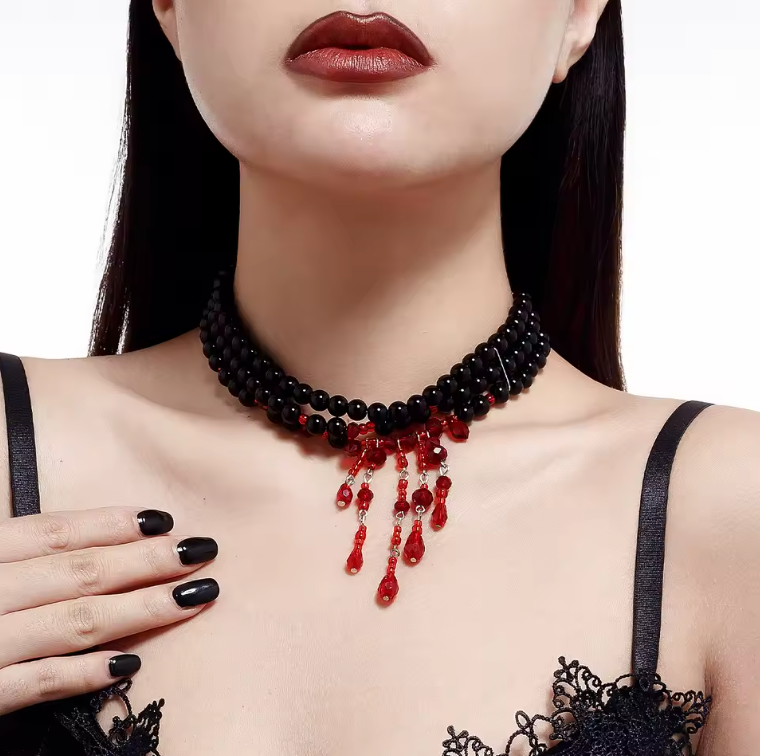 Blood Pearls - Unisex Necklace