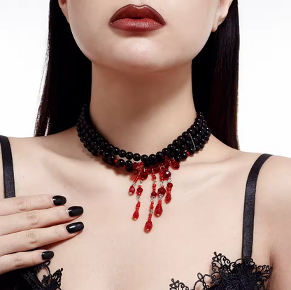 Blood Pearls - Unisex Necklace